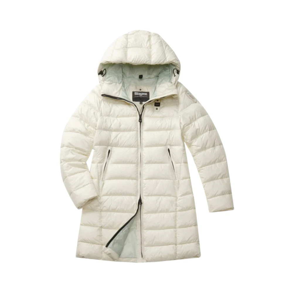 Blauer Witte Adelaide Jas White Dames