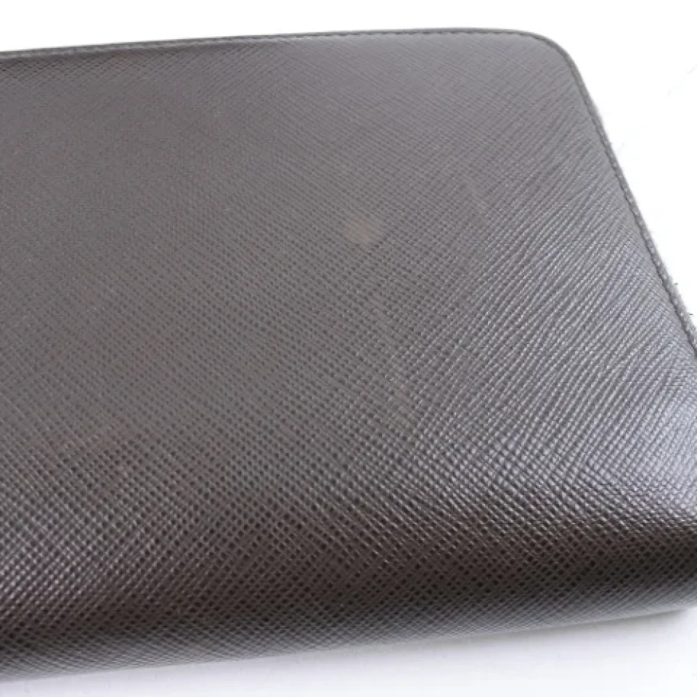 Prada Vintage Pre-owned Leather wallets Brown Dames
