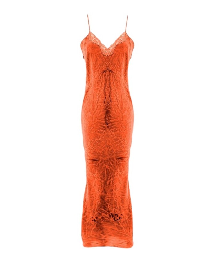 robe-en-soie-orange-taille