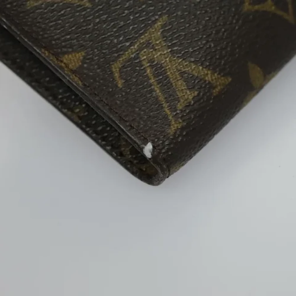 Louis Vuitton Vintage Pre-owned Canvas pouches Brown Dames