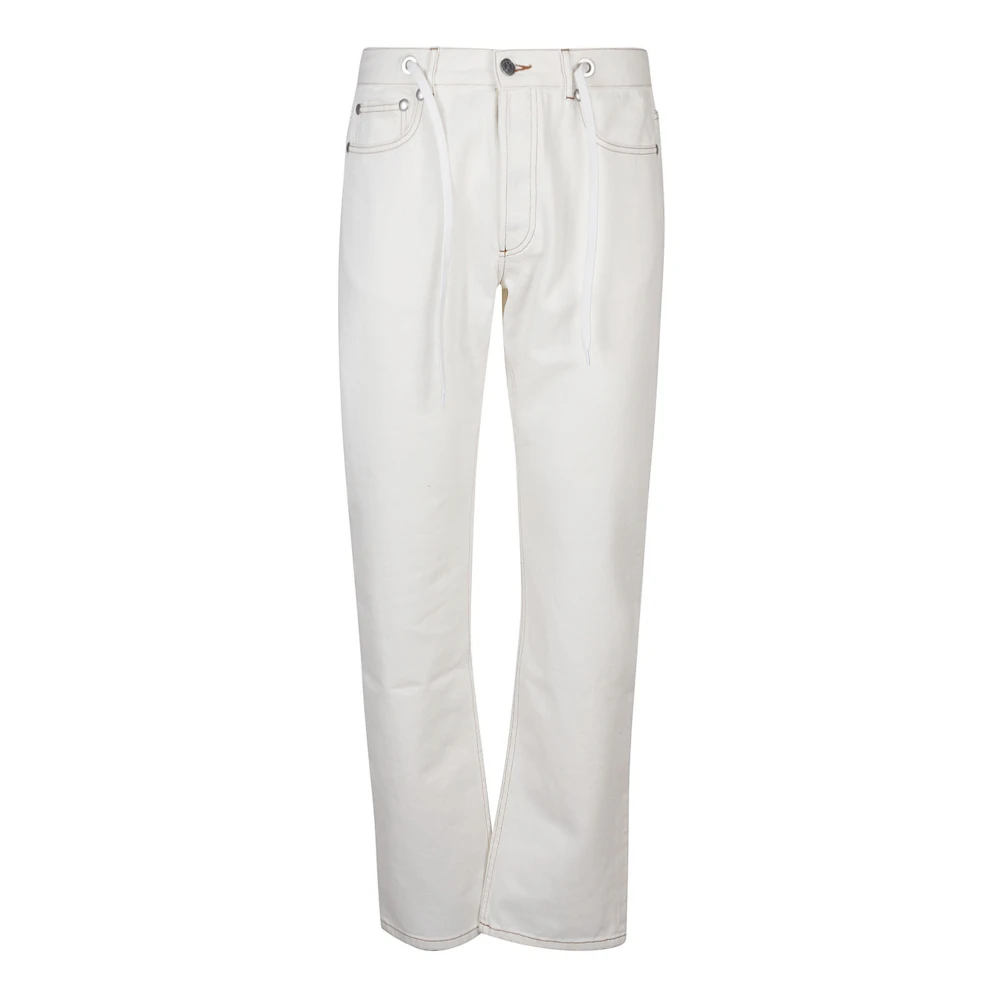 A.p.c. Ecru 5 Zakken Jeans White Heren
