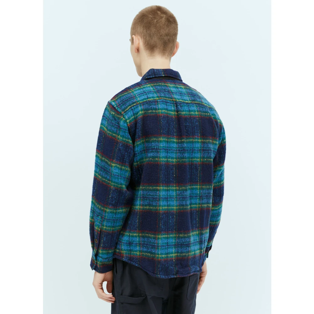 Brain Dead Geruite Flanellen Shacket Multicolor Heren