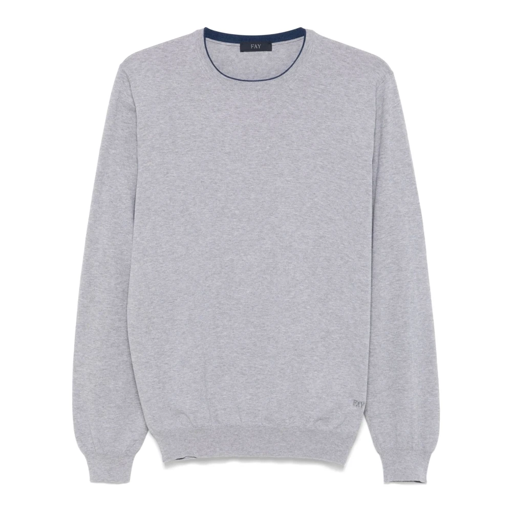 Knitwear > Round-neck Knitwear - - Fay - Modalova