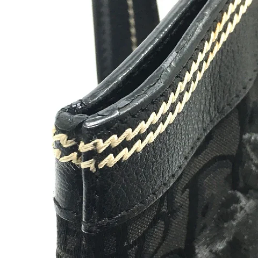 Dior Vintage Pre-owned Fabric dior-bags Black Dames