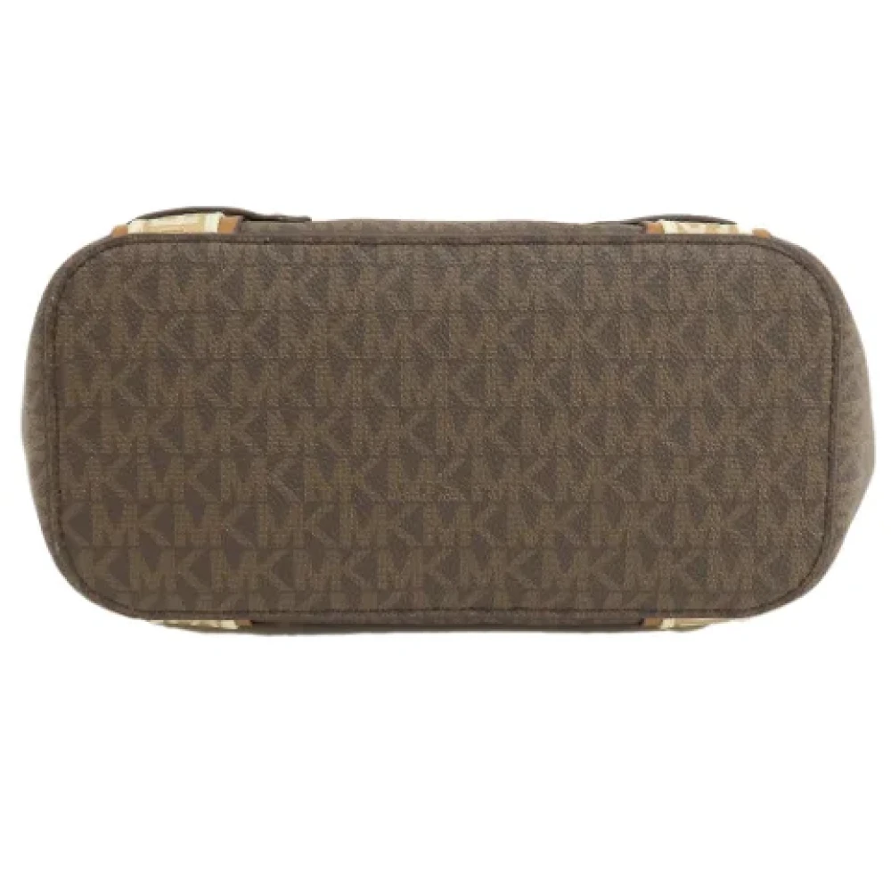Michael Kors Pre-owned Plastic handbags Brown Dames