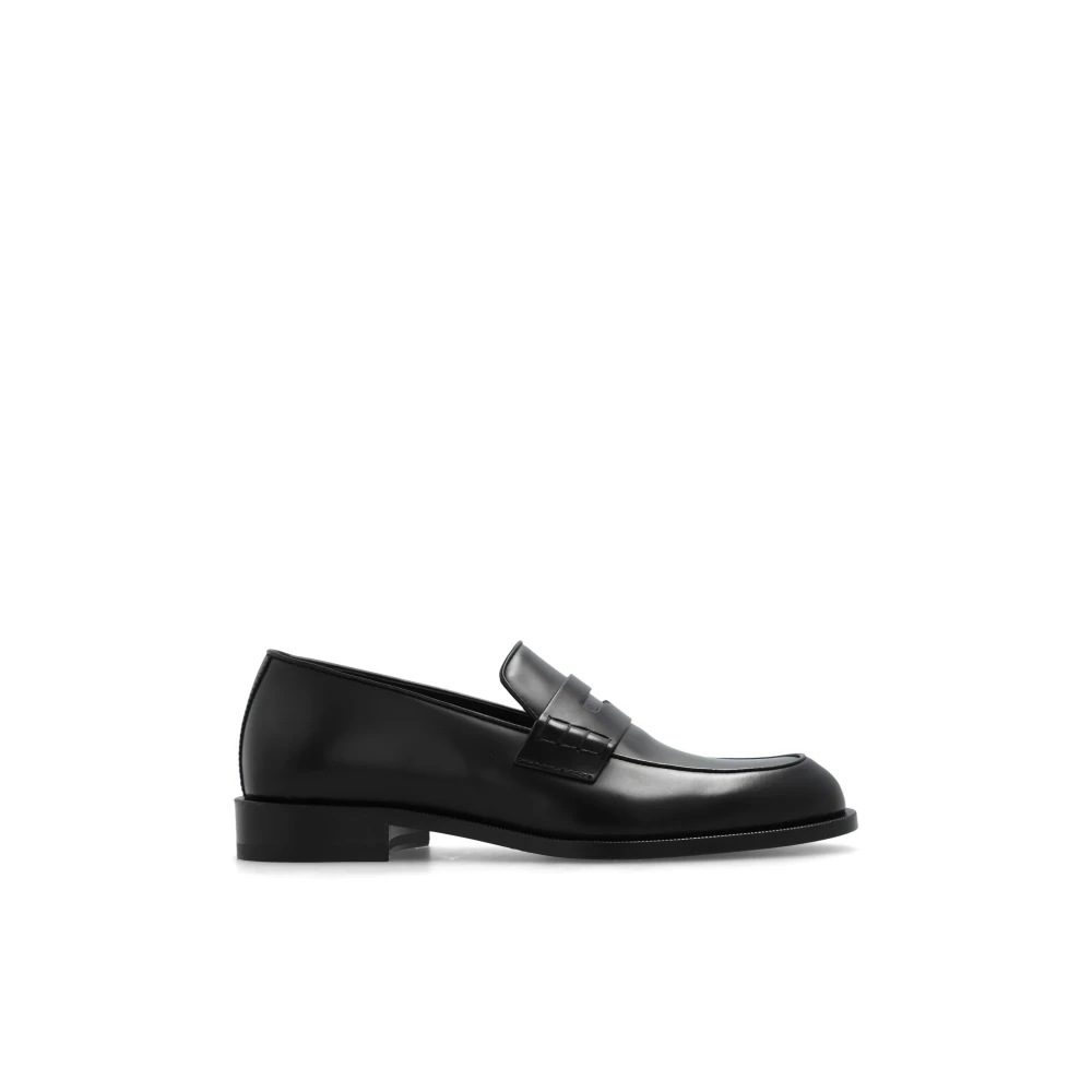 Giorgio Armani Mannelijk Zwart Heren, Schoenen, : Leer, Maat 45 Eu