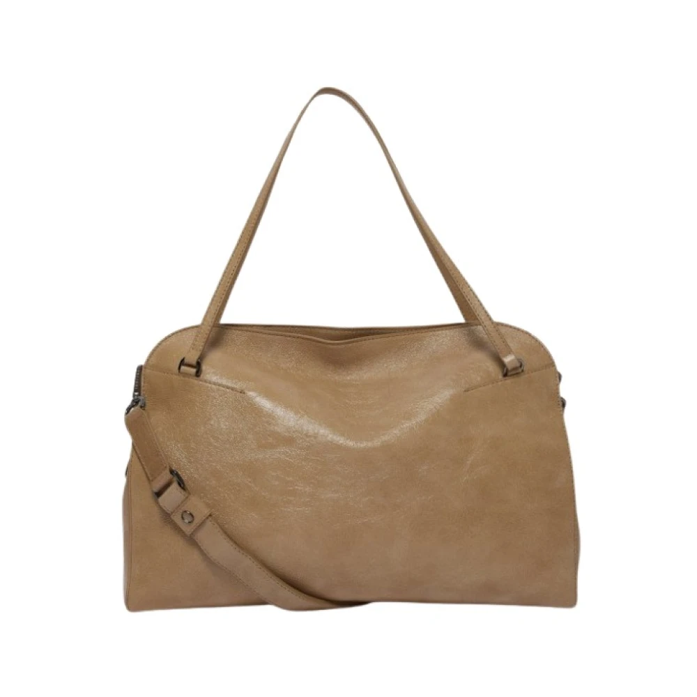 Orciani Donna Marrone - Lido Soft Midi - Bags - One Size