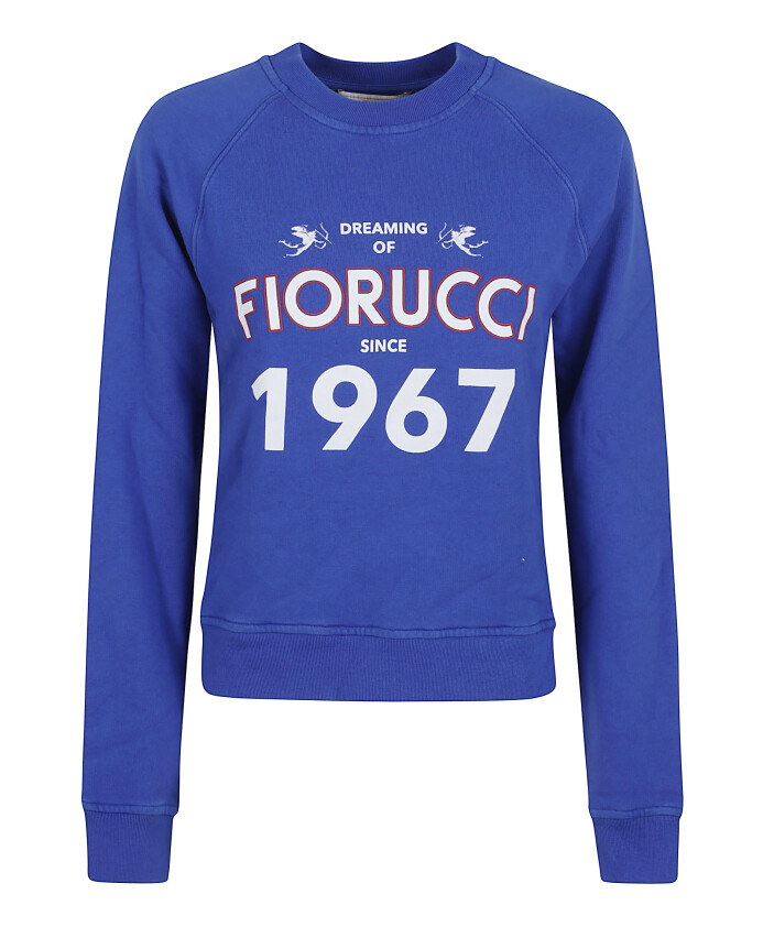 sweatshirt-bleu-revant-graphique-col-rond