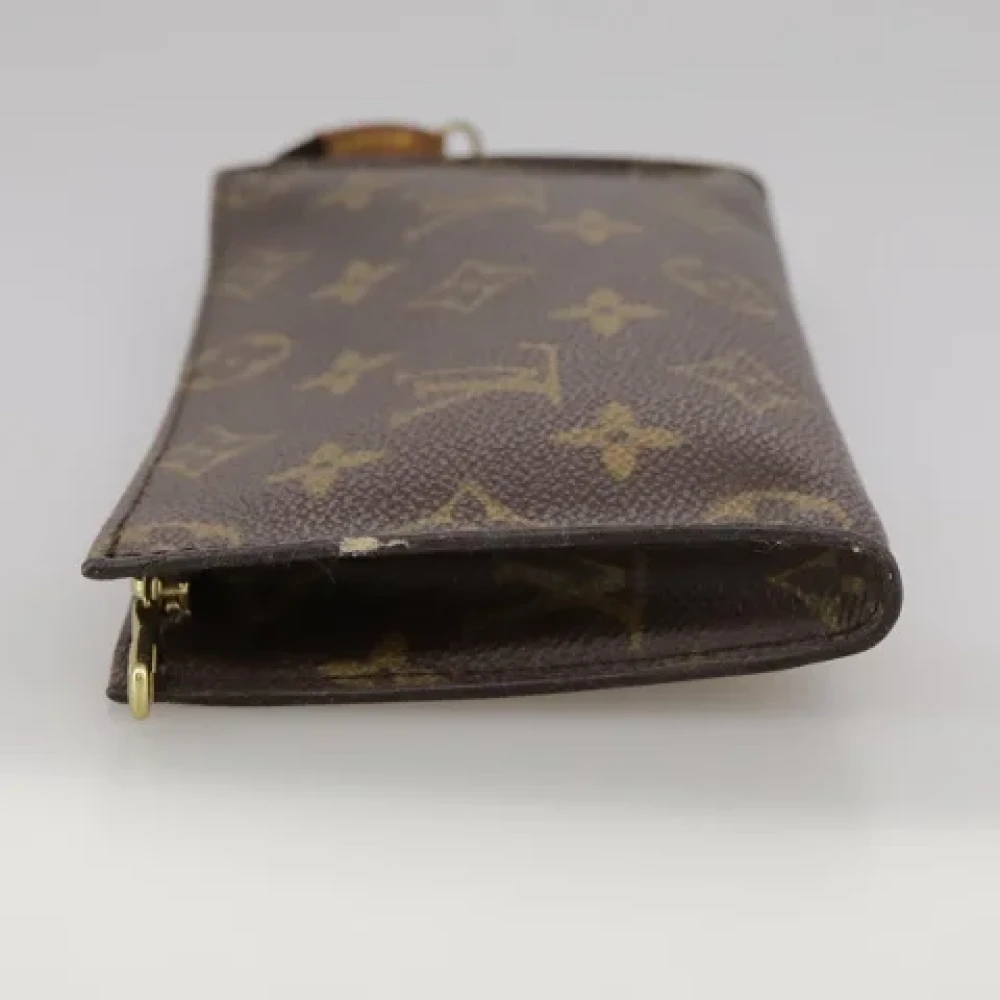 Louis Vuitton Vintage Pre-owned Canvas pouches Brown Dames