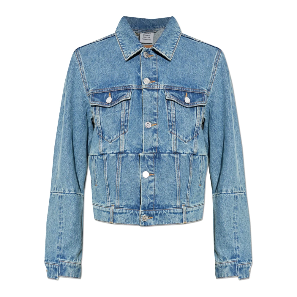 Vetements Herr Blå Jackor M, Denim, Denimjacka