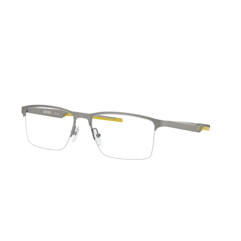 Ferrari Scuderia Men's Grey Man Fz7003 110 Optical Frames Metal Squared Normal - Image 2