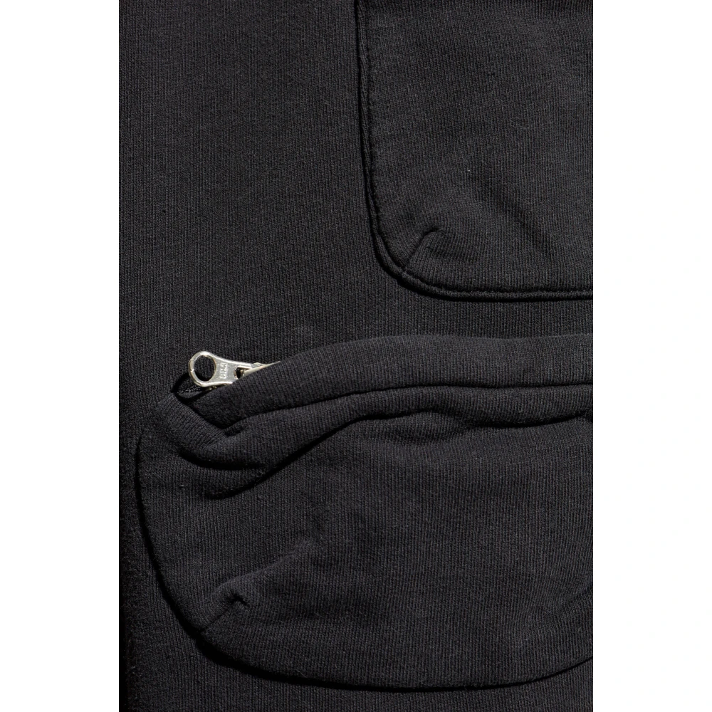 MM6 Maison Margiela Sweatpants met logo Gray Heren