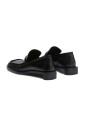 black-heeled-loafer-shoes