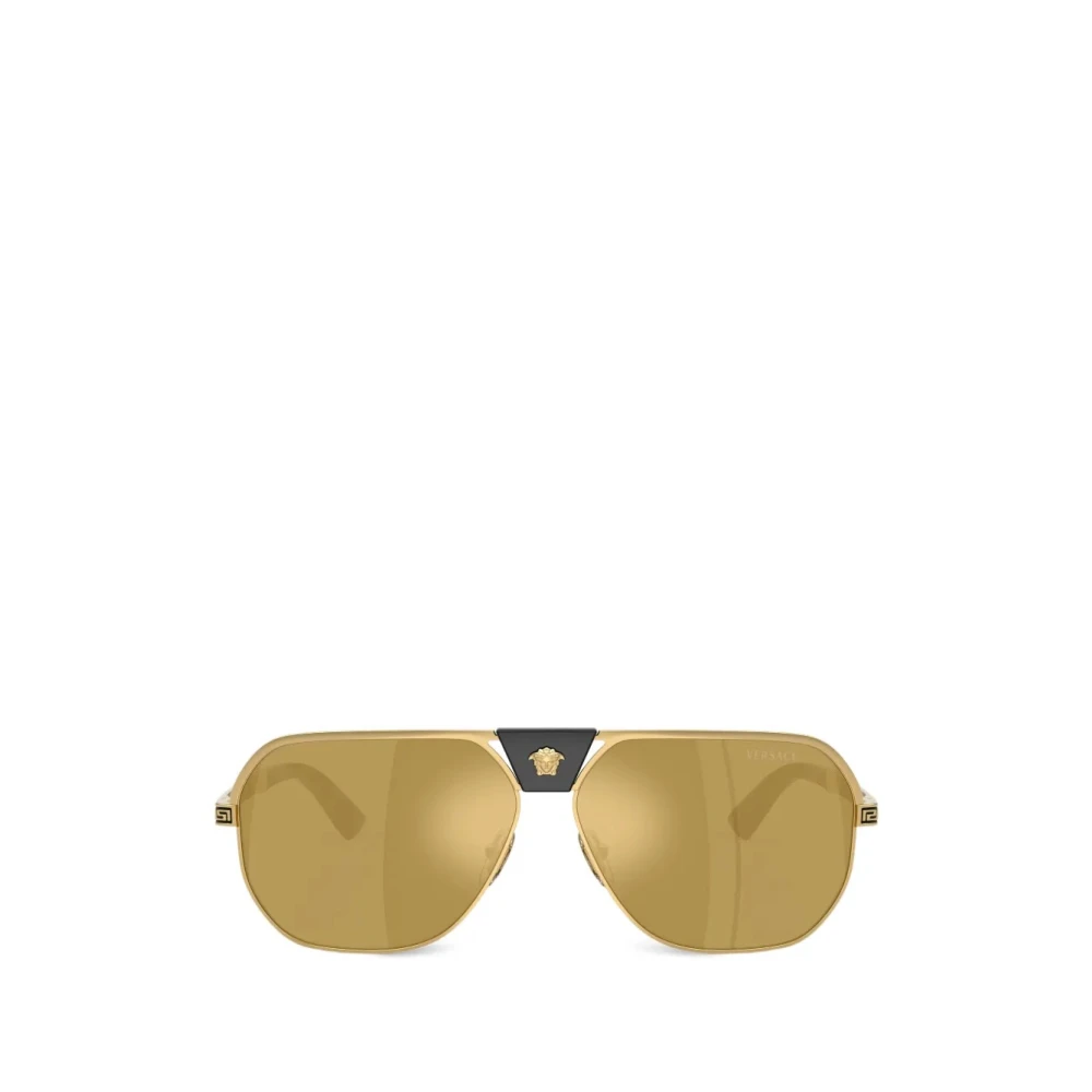 Versace Men's Yellow 10025A Sunglasses - Sunglasses - 61 Mm - Accessories