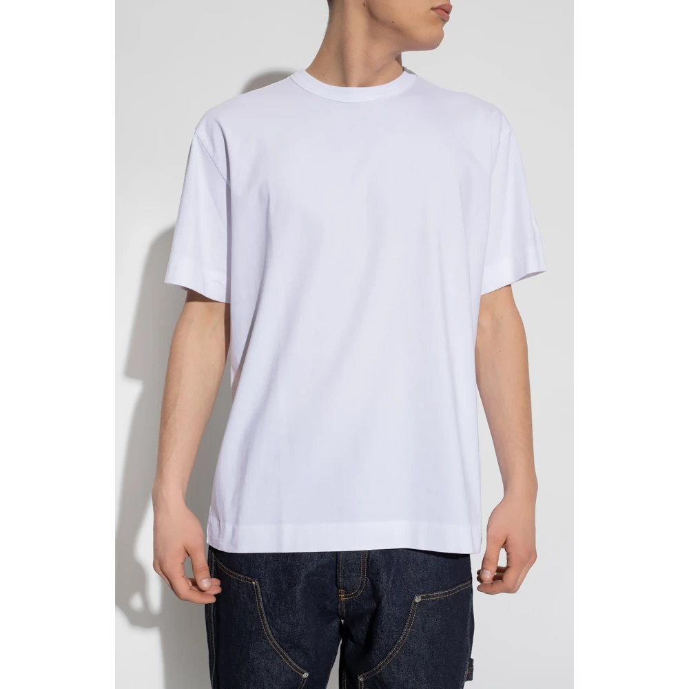 Canada Goose Katoenen T-shirt White Heren