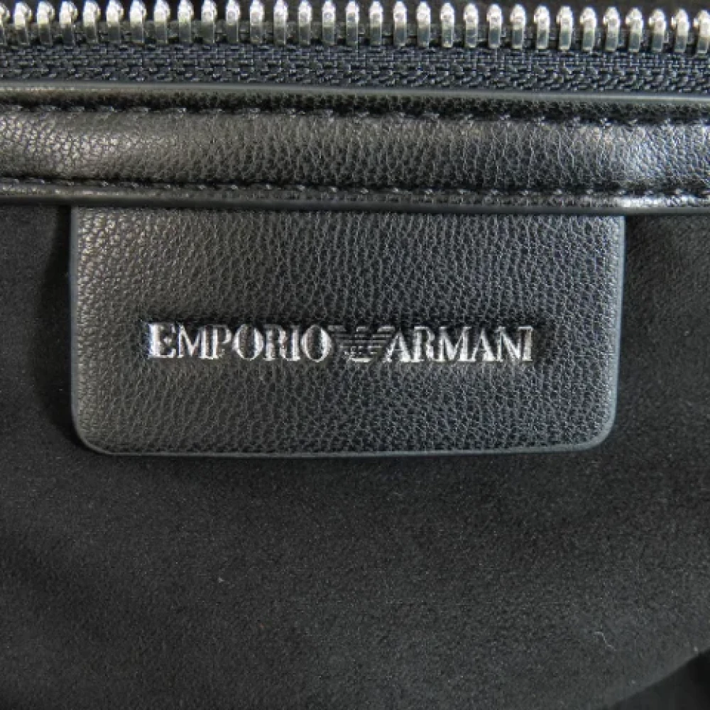 Armani Pre-owned Leather totes Black Dames