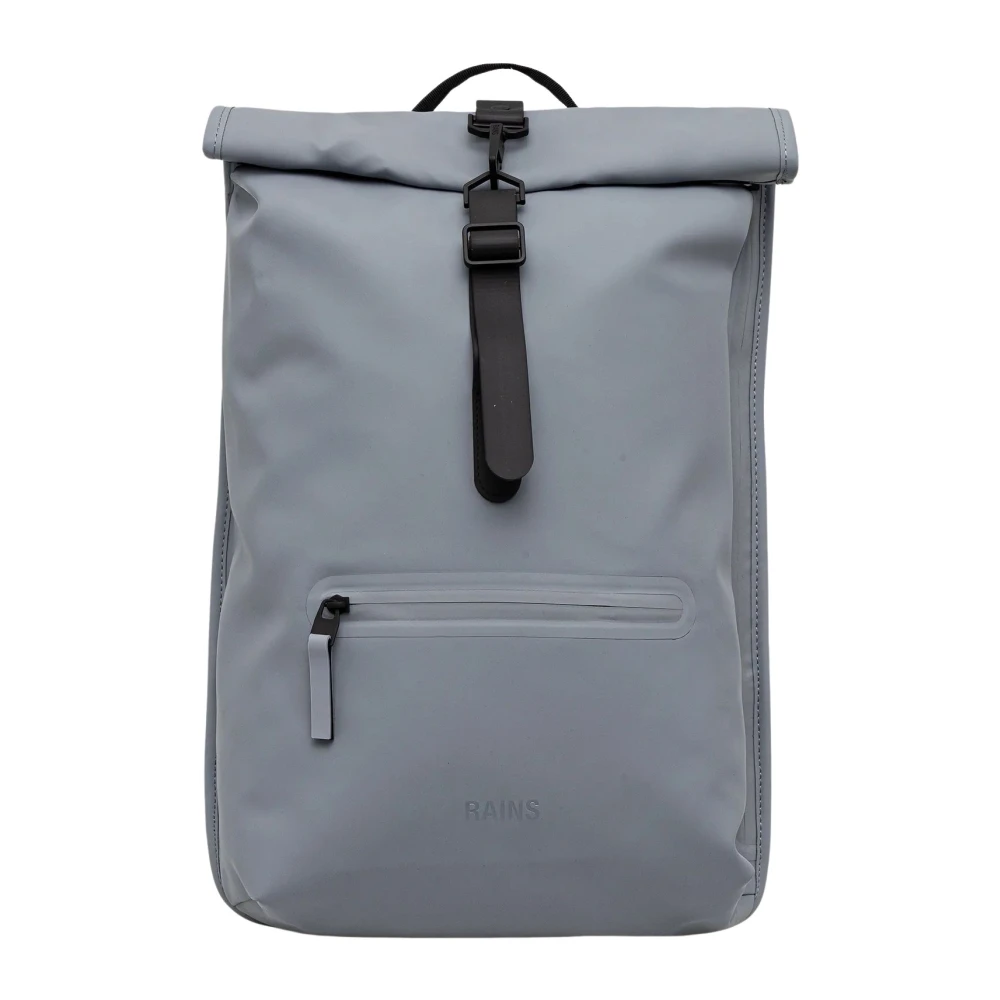 Rains Unisex Bleu Rucksack Mit Rollverschluss W3 - Bild 2