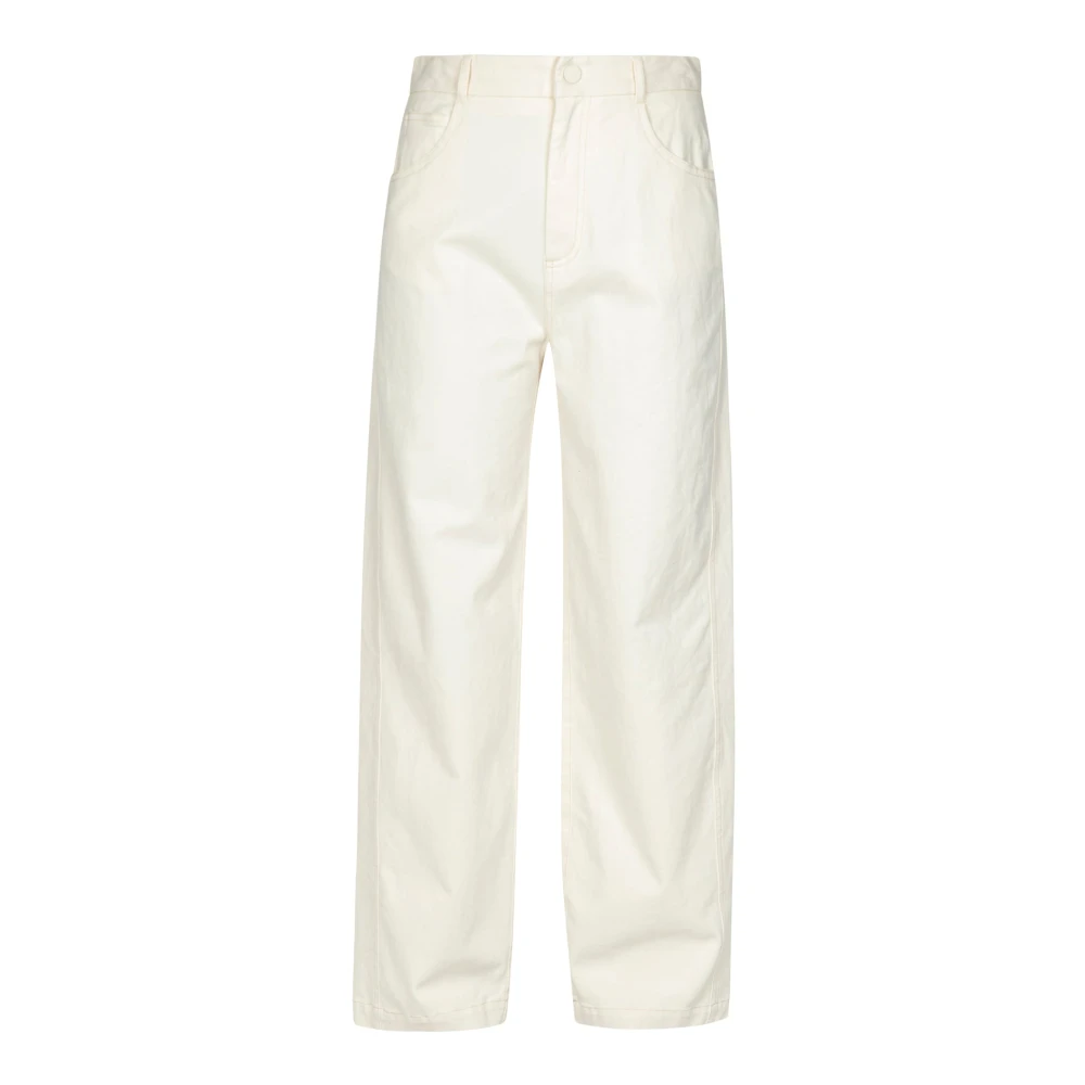 Tela Stijlvolle zwarte broek Beige Dames