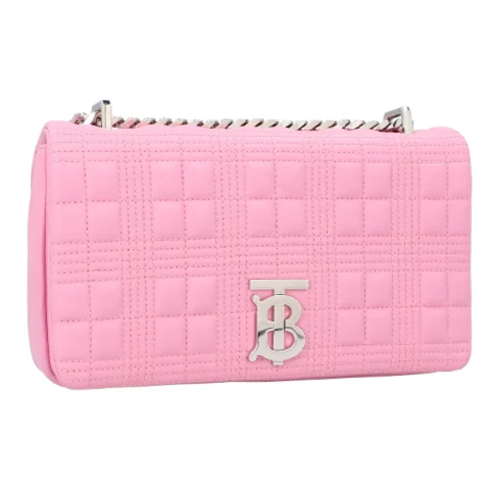 Burberry Leather shoulder-bags Pink Dames