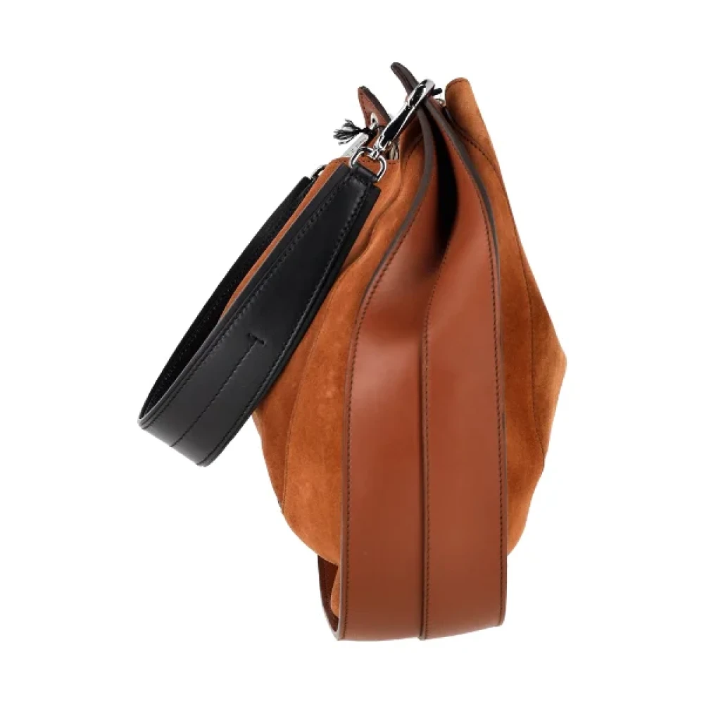 Proenza Schouler Pre-owned Suede handbags Brown Dames