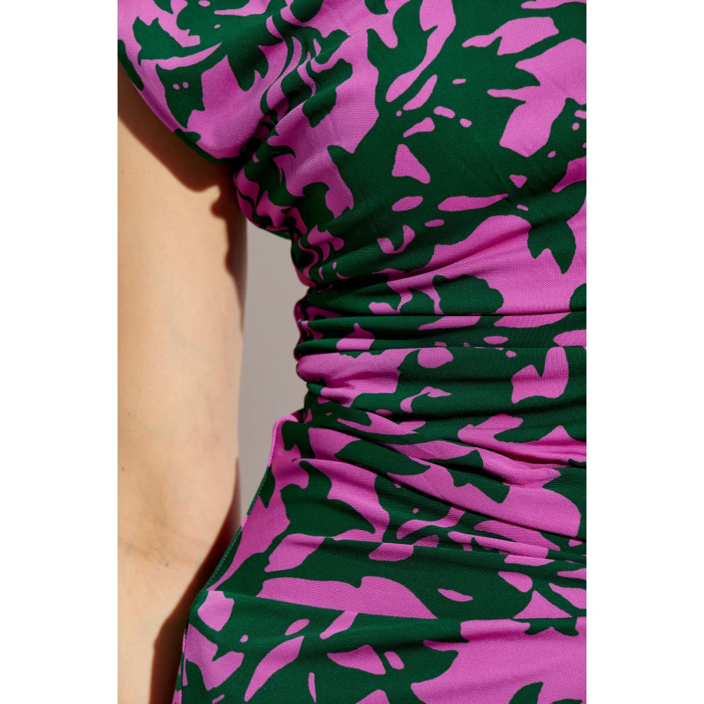 Diane Von Furstenberg Jurk Aviel Purple Dames