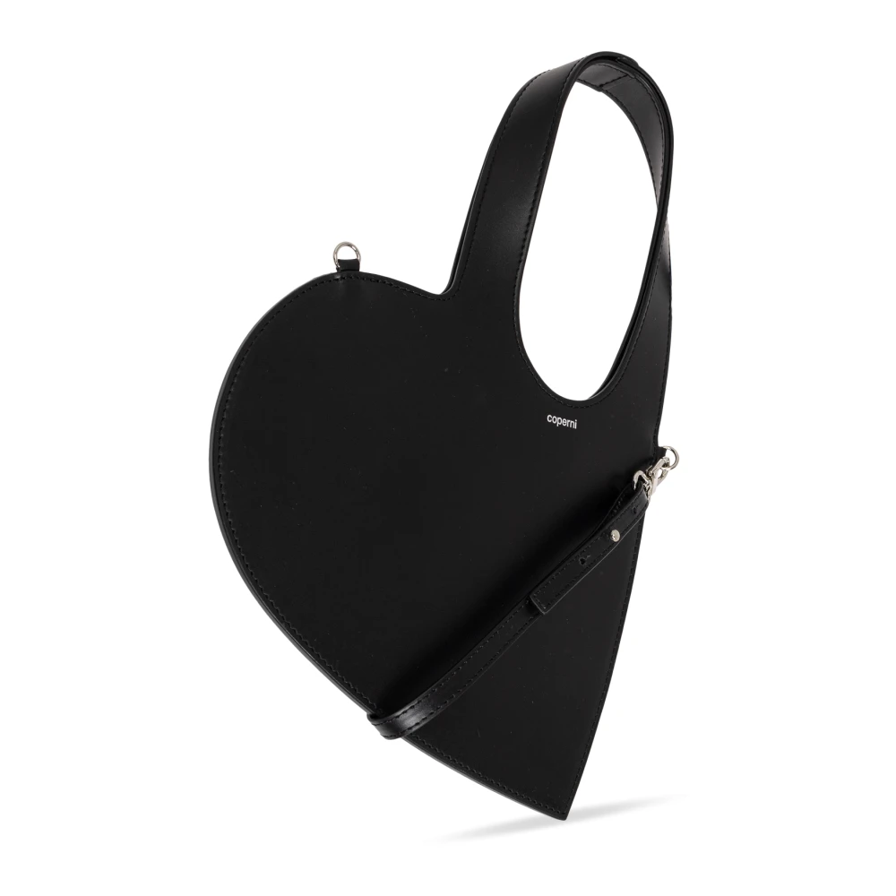 Coperni Schoudertas Baby Heart Black Dames