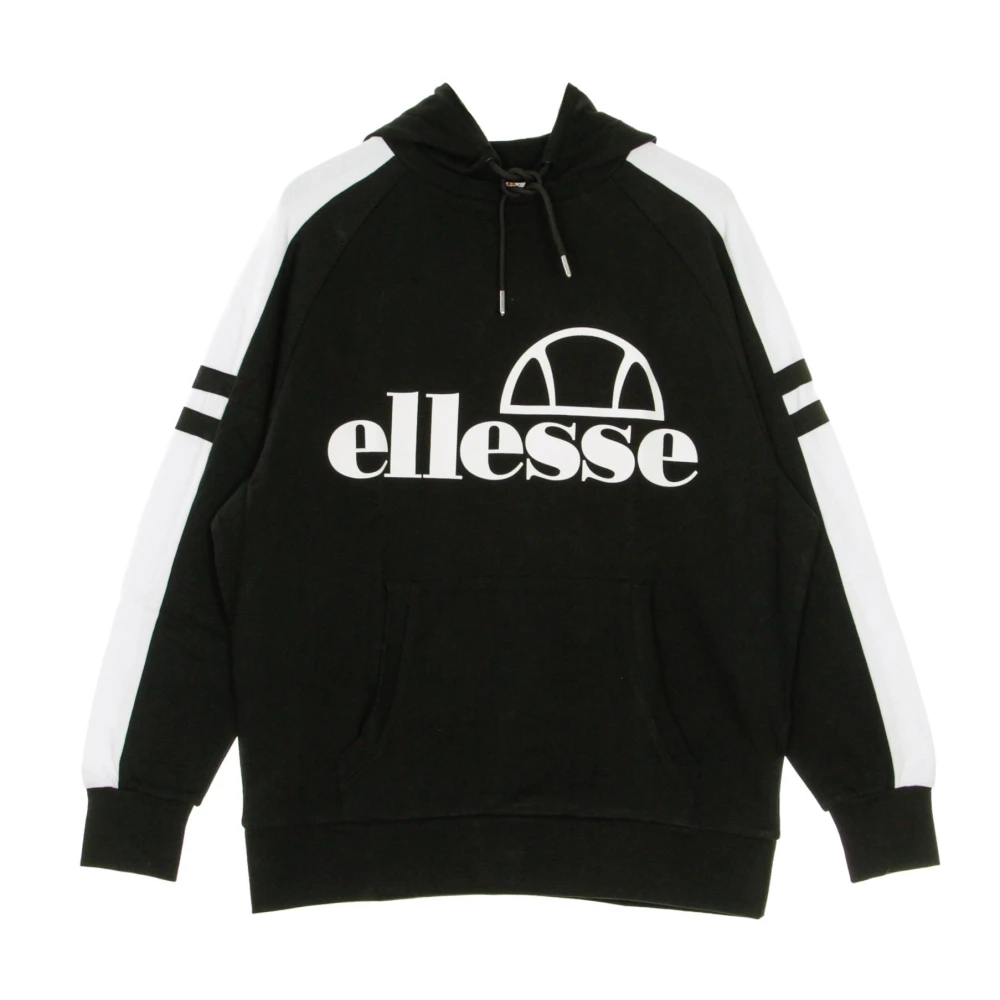 Ellesse Zwarte Lichtgewicht Hoodie Black Heren