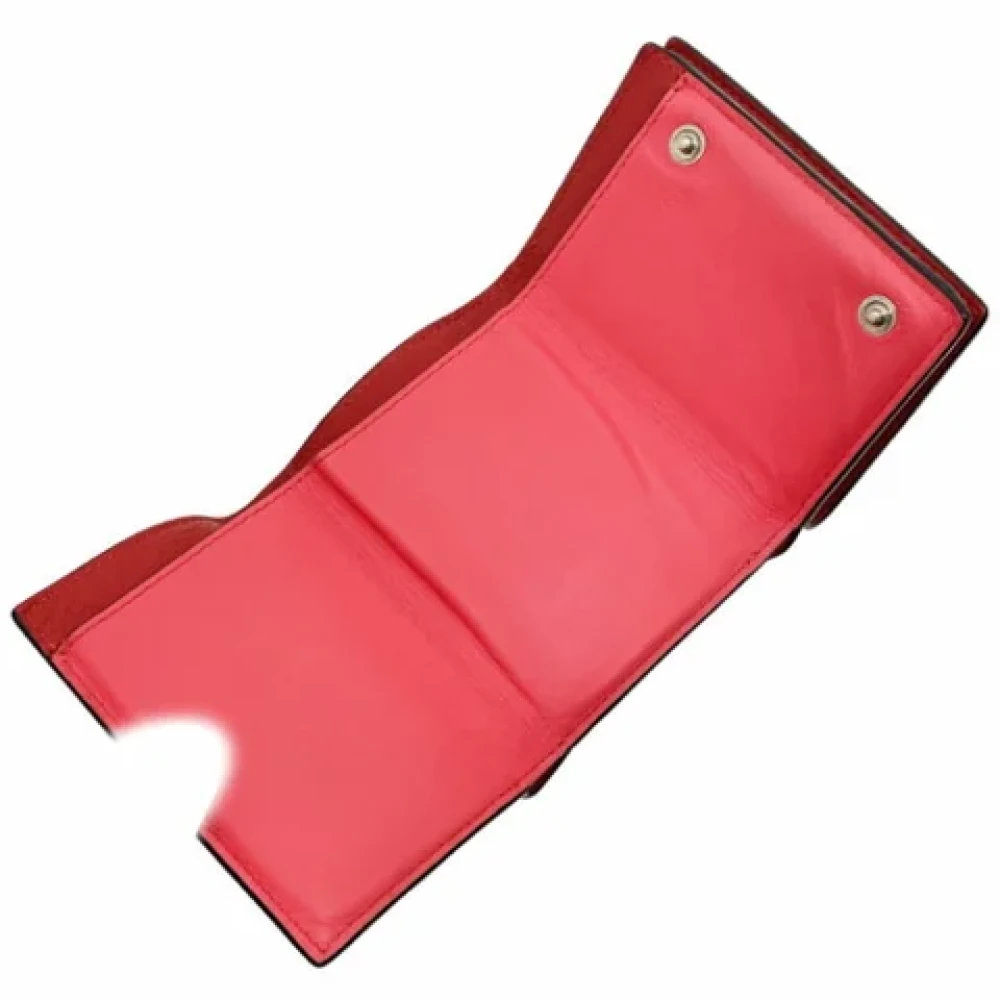 Loewe Pre-owned Leather wallets Pink Dames