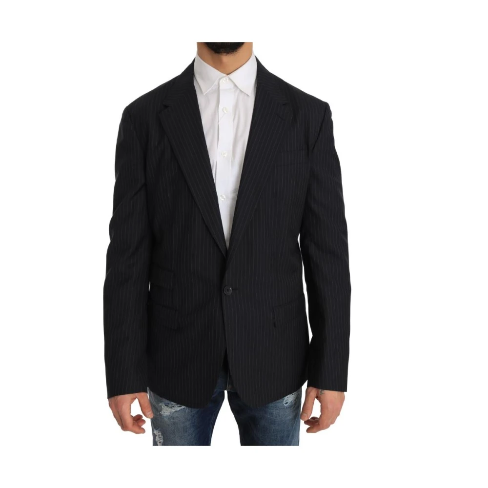 Dolce & Gabbana Uomo Nero Giacche, L, New,