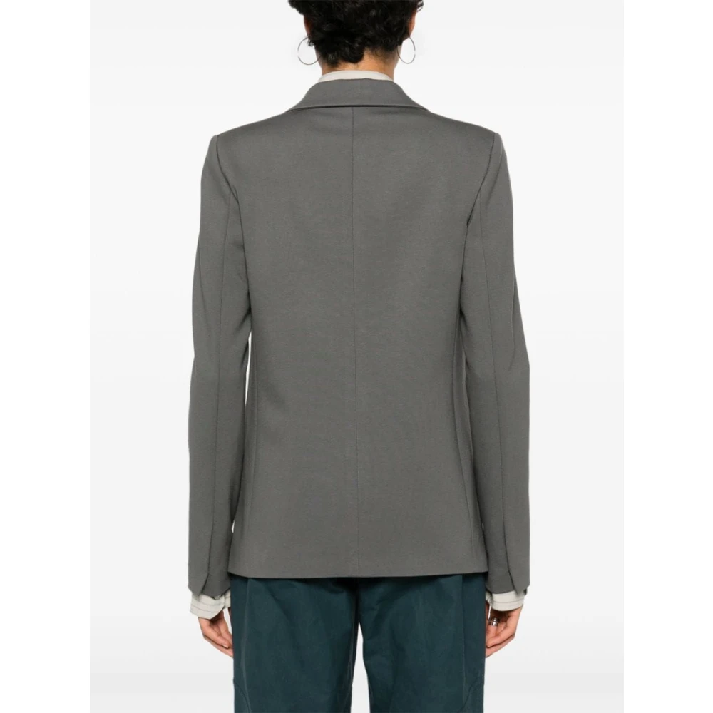 Fabiana Filippi Stijlvolle Jas voor Vrouwen Gray Dames