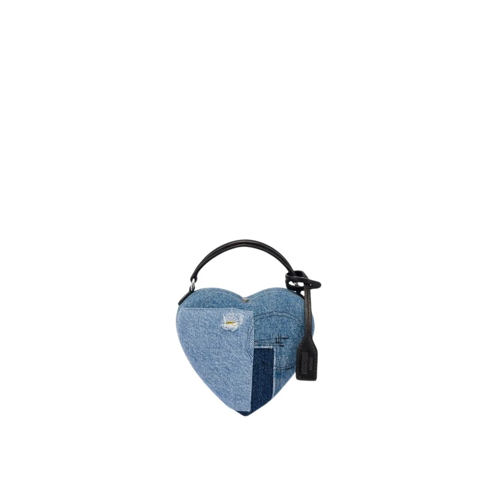 Moschino Women's Blue Love Me Mini Handbag