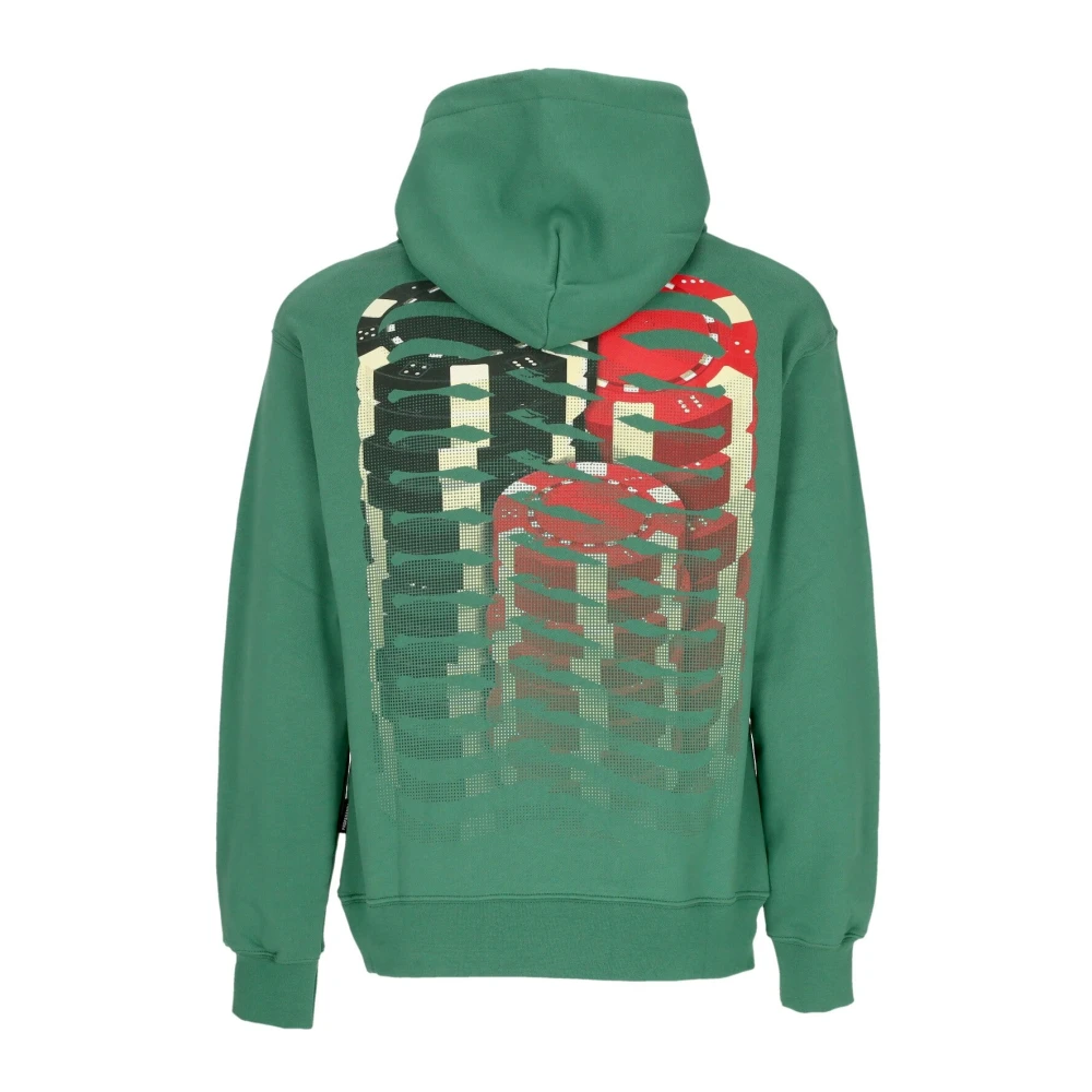 Propaganda Groene lichtgewicht hoodie met kangoeroezak Green Heren