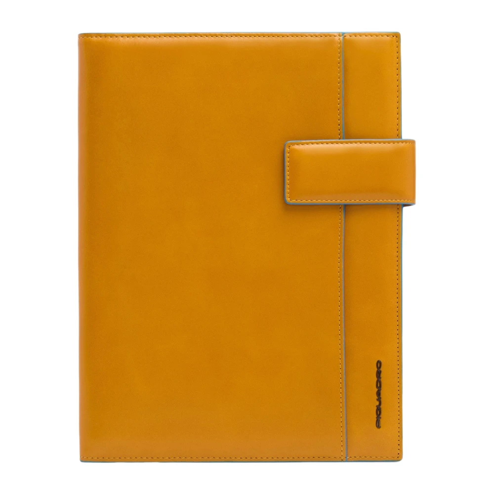Piquadro Unisex Gul Home One Size, Läder, Weekly Läderplanerare