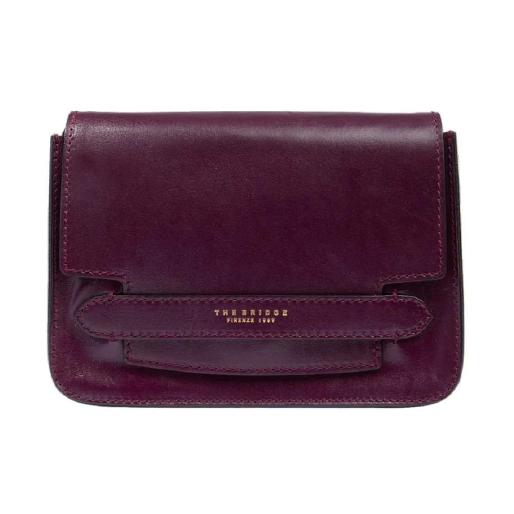 The Bridge Women's Purple Cross Body Bags, One Size, Lucrezia Crossbody Bag