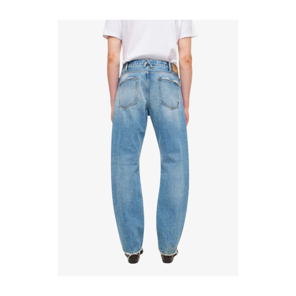 Cycle Vintage Wide Straight Jeans Blue Heren