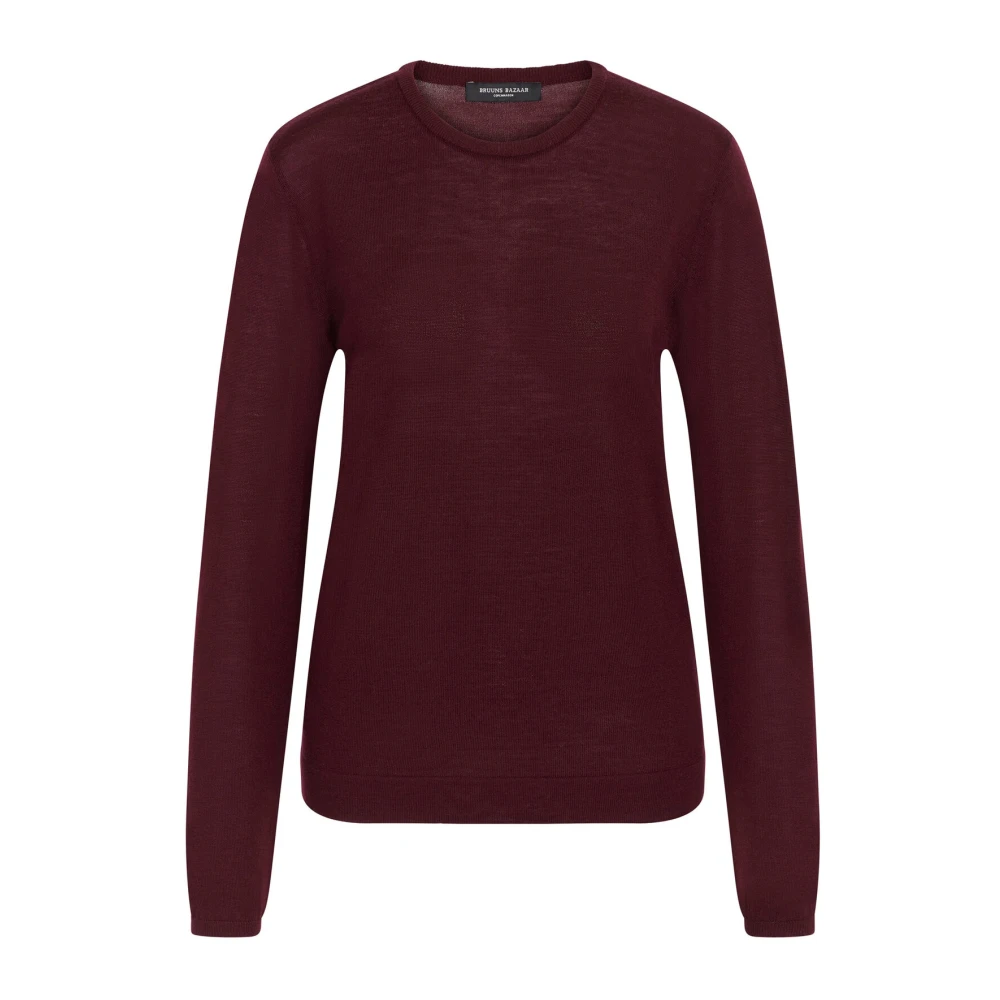 Knitwear > Round-neck Knitwear - - Bruuns Bazaar - Modalova