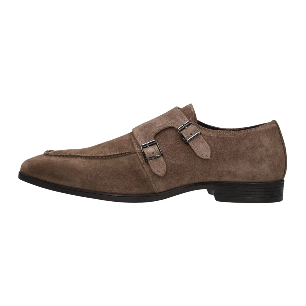 Stefano Lauran 84705 Nette schoenen Business Schoenen Heren Taupe