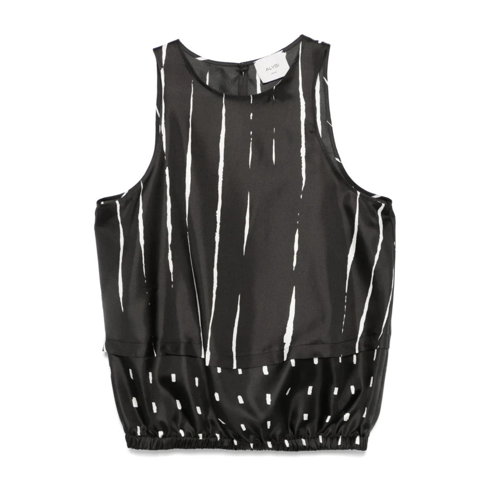 Tops > Sleeveless Tops - - Alysi - Modalova