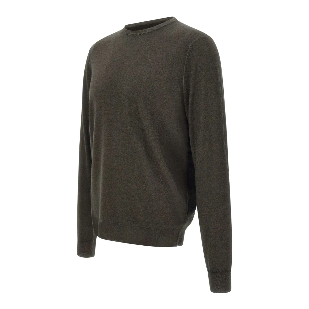 Filippo De Laurentiis Bruine Wollen Trui Colors Collection Brown Heren