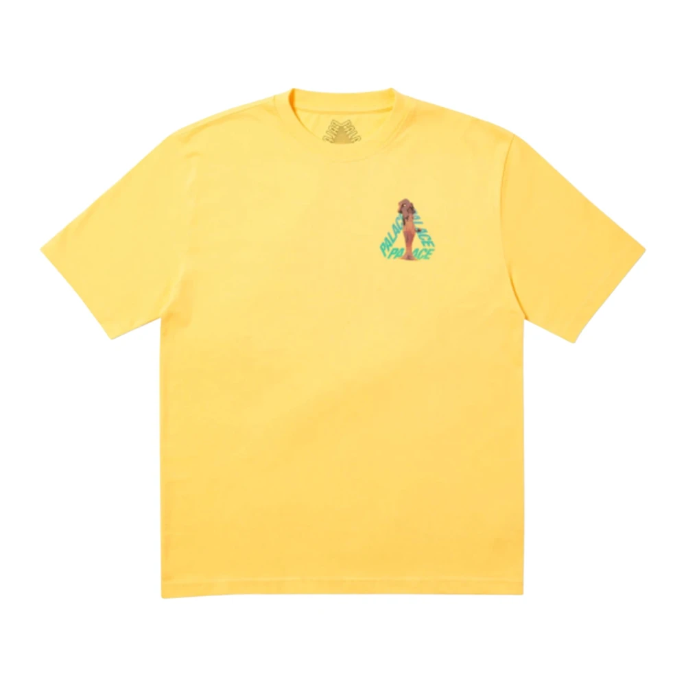 Palace Beperkte Oplage Gele T-shirt Yellow Heren