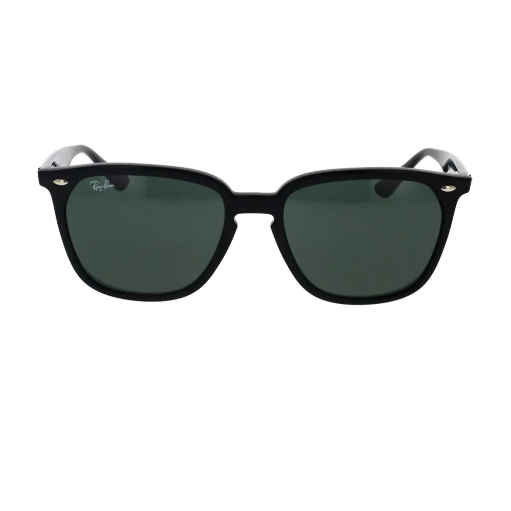 Ray-Ban Black Sunglasses, Unisex, 55 Mm, Square Sunglasses With Polarized Lenses