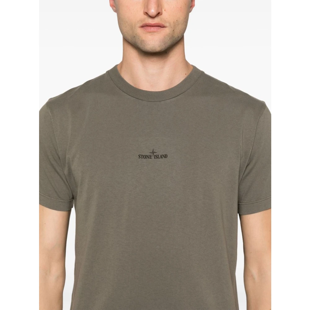 Stone Island Stijlvolle T-shirts en Polos Collectie Brown Heren