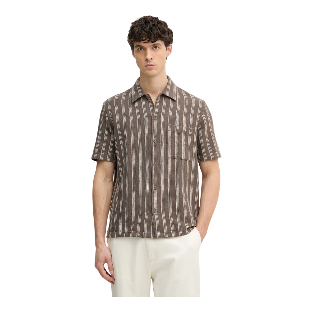Marc O'polo - Short Sleeve Shirts - Shirts - Herren - Braun - M - Bild 3
