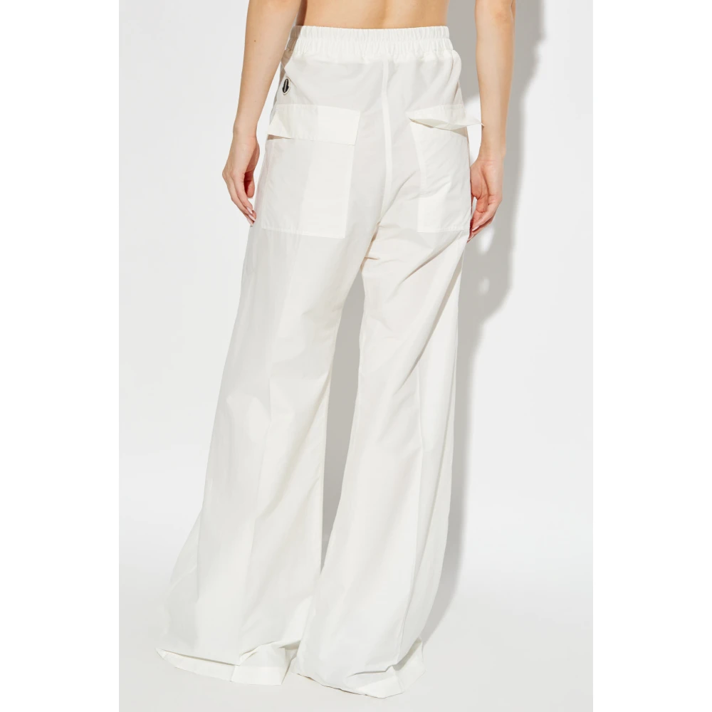 Rick Owens Belas Pants White Unisex