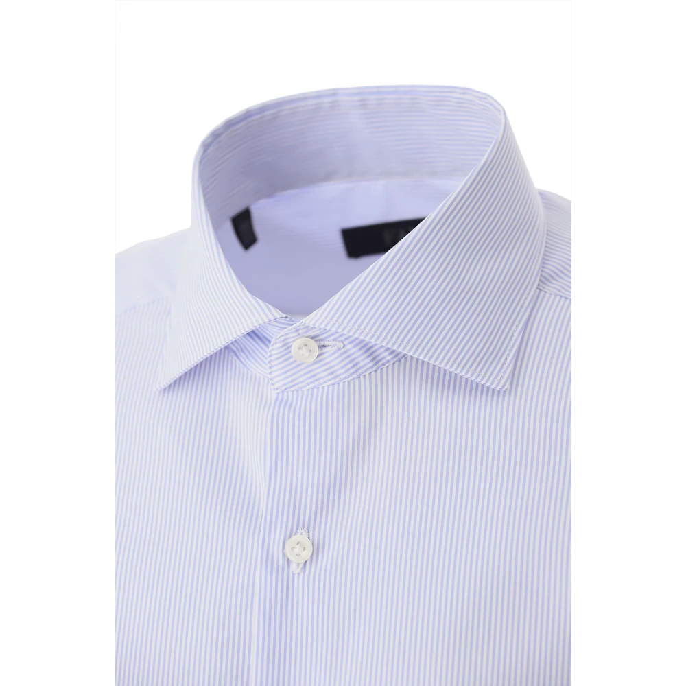 Fay Stijlvolle Shirts Blue Heren