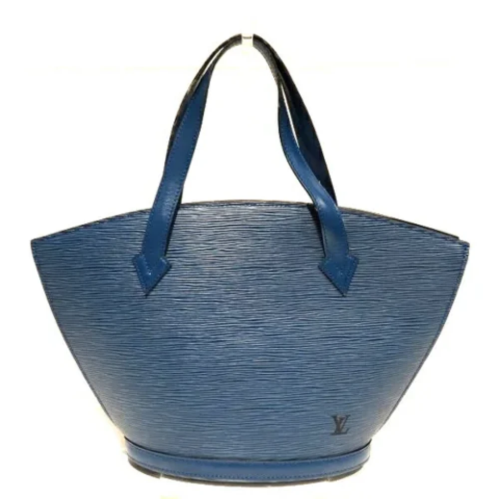 Louis Vuitton Vintage Pre-owned Leather totes Blue Dames