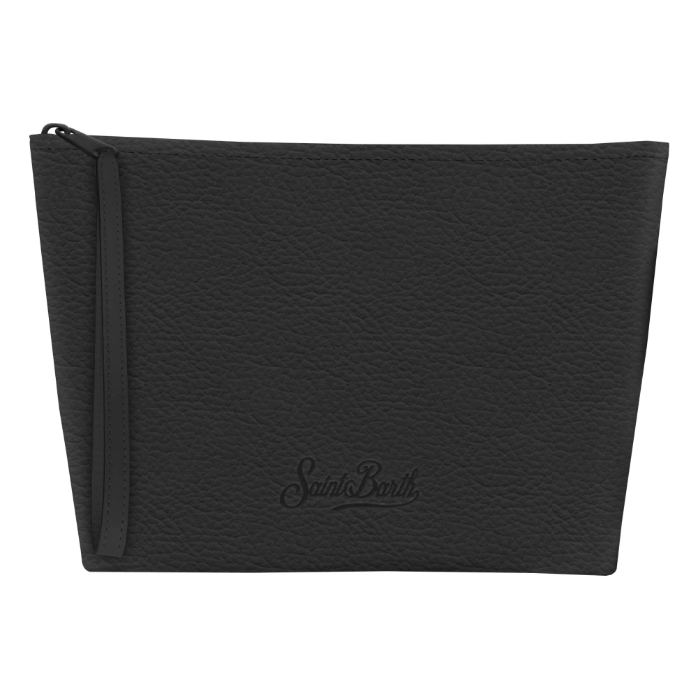 Mc2 Saint Barth Unisex Black Aline Pouch