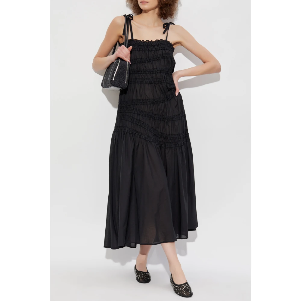 TORY BURCH Jurk met bandjes Black Dames