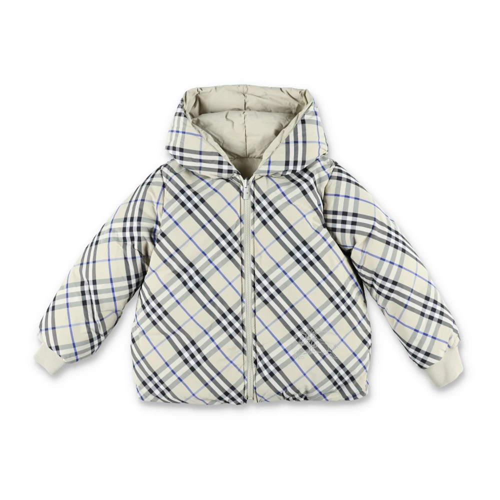 Burberry Omkeerbare Check Donsjack Buitenkleding Multicolor Heren