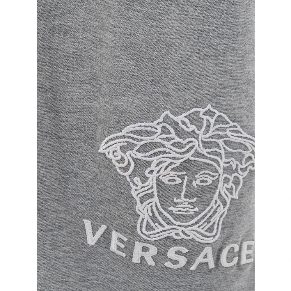 Versace T-Shirts Gray Heren